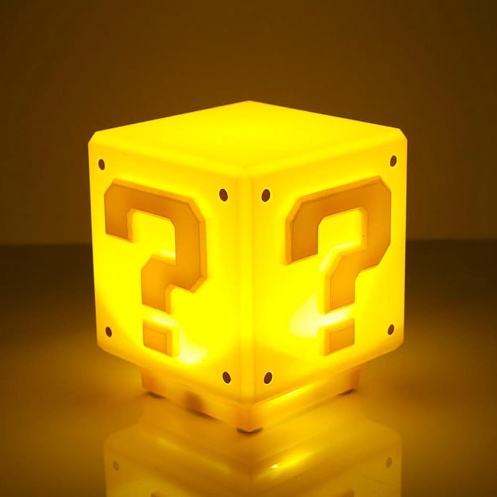 Lampara Mistery Block - Super Mario