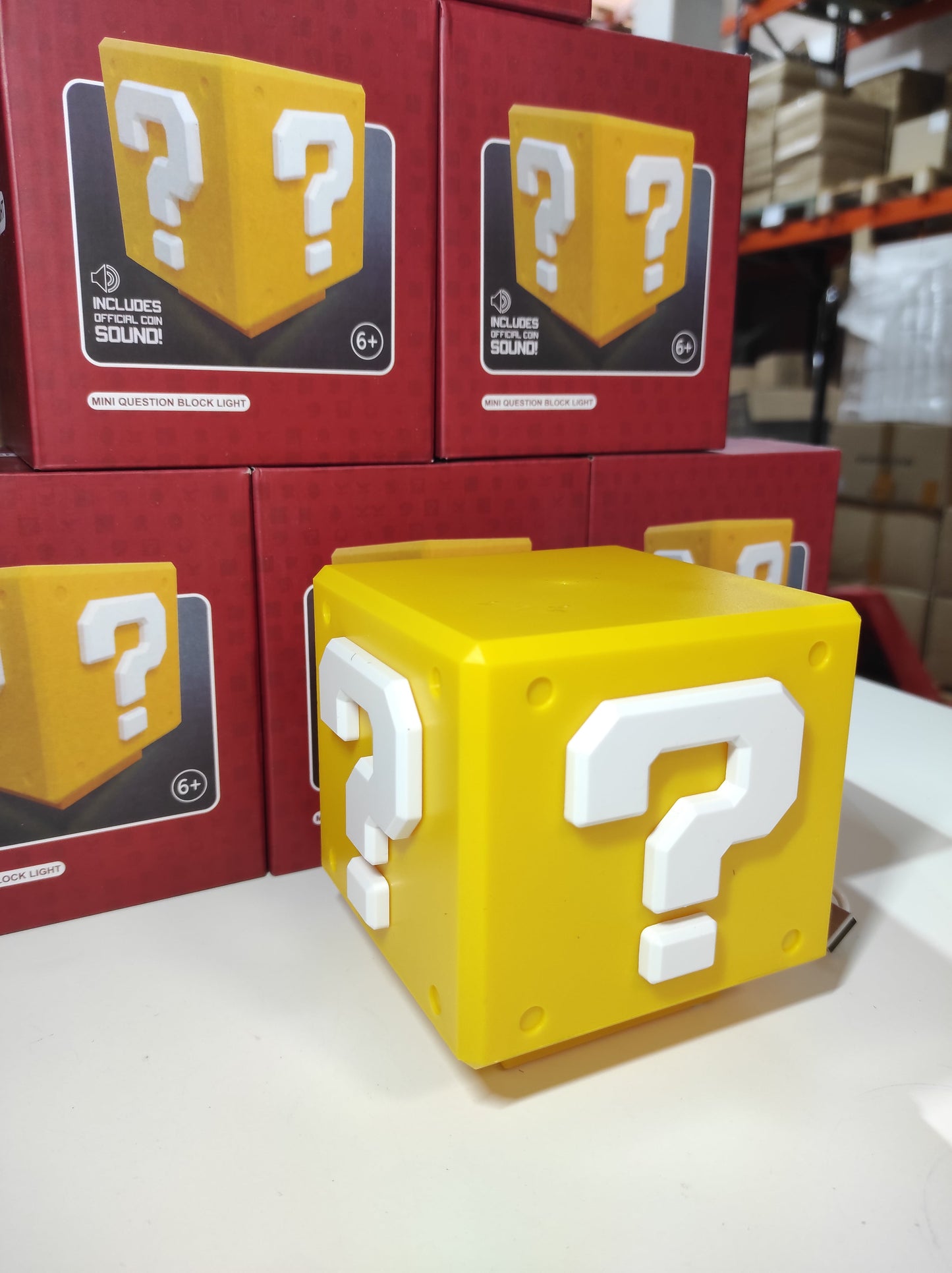 Lampara Mistery Block - Super Mario