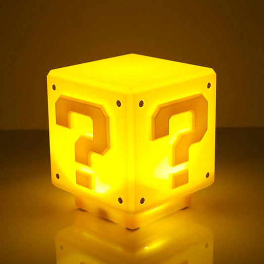 Lampara Mistery Block - Super Mario